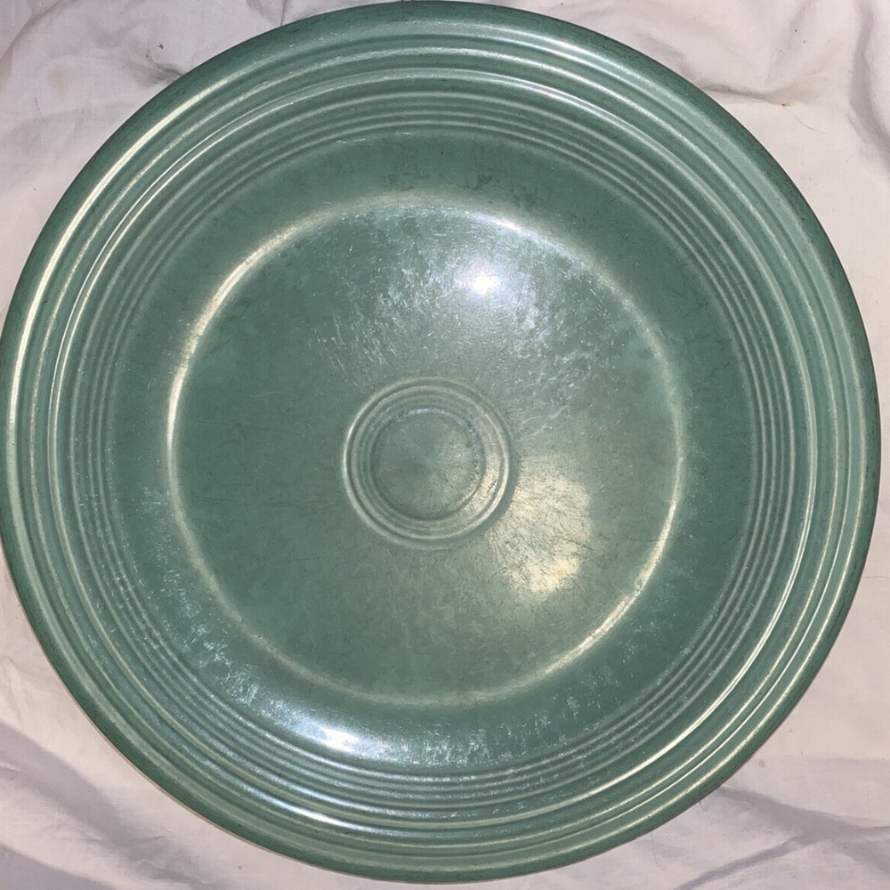 Homer Laughlin Fiesta dinner plate green China Co. LLD 10.5"
